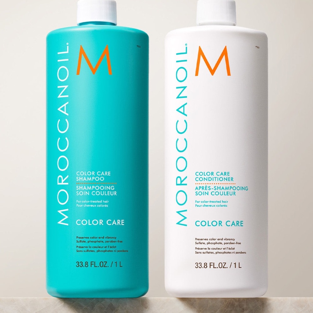 Moroccanoil Color Care Shampoo & Conditioner Liter Bundle